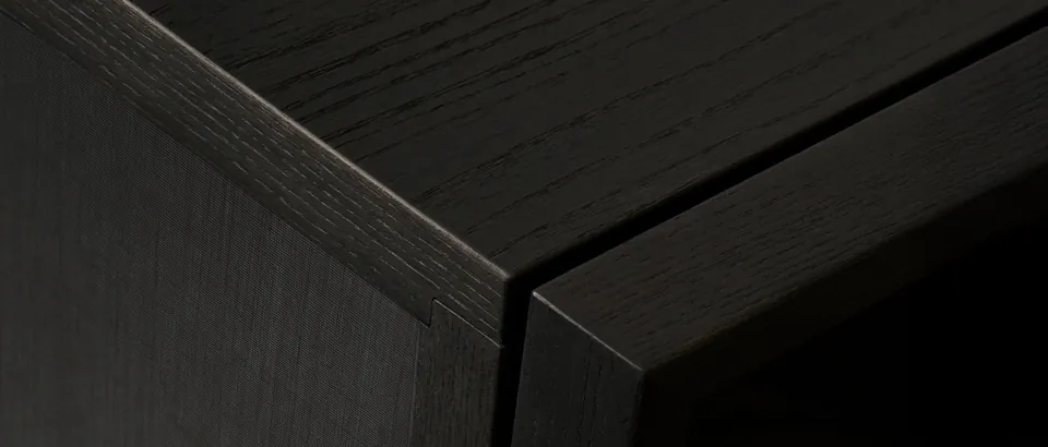 Poliform Aiko sideboard in a dining room, Poliform storage