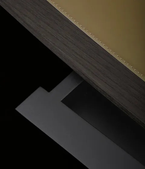 Poliform Concorde dining tables and a desk, photograph 3