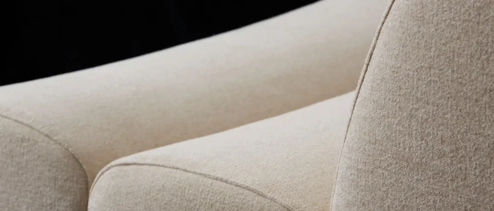 Poliform Ernest modular sofa in a living room, Poliform seating