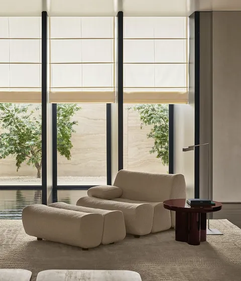 Poliform Ernest deconstructed modular seating, photograph 3