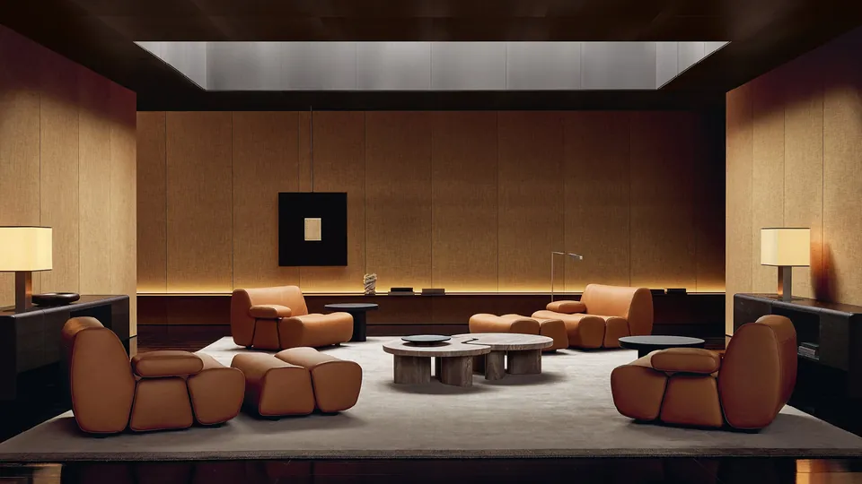 Poliform Ernest, deconstructed modular seating
