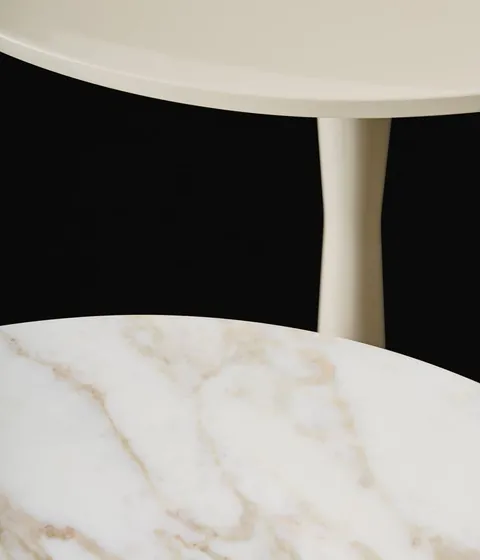 Poliform Flute small round tables, photograph 2