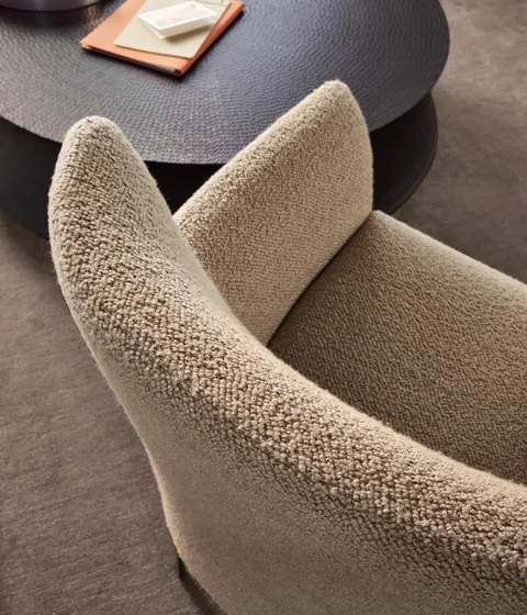Poliform Gentleman armchairs, poufs and small sofas, photograph 2