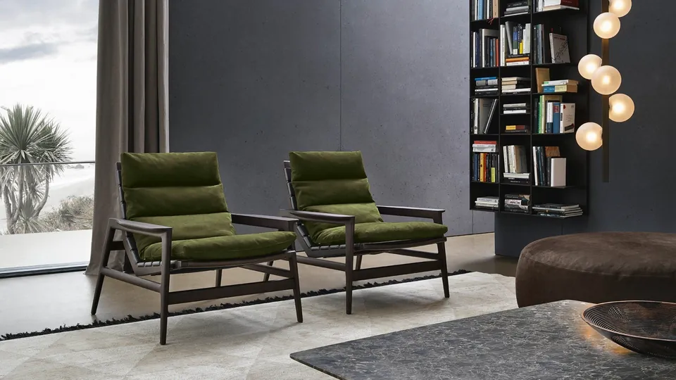 Poliform Ipanema armchairs and dining chairs, photograph 1