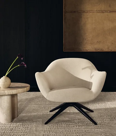 Poliform Mad Joker high back armchair, catalog photograph