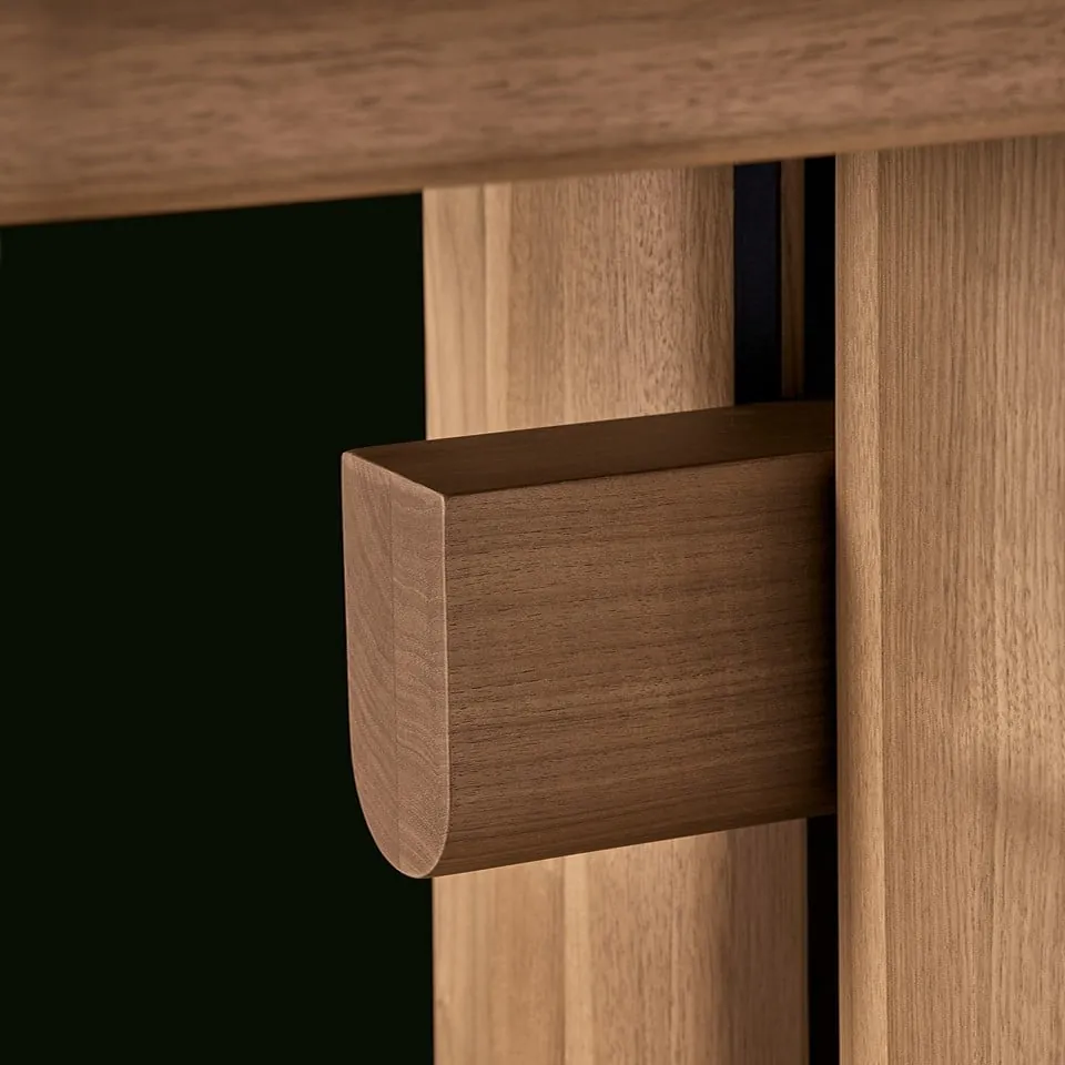 Poliform Nara solid wood pieces that move around, photograph 4