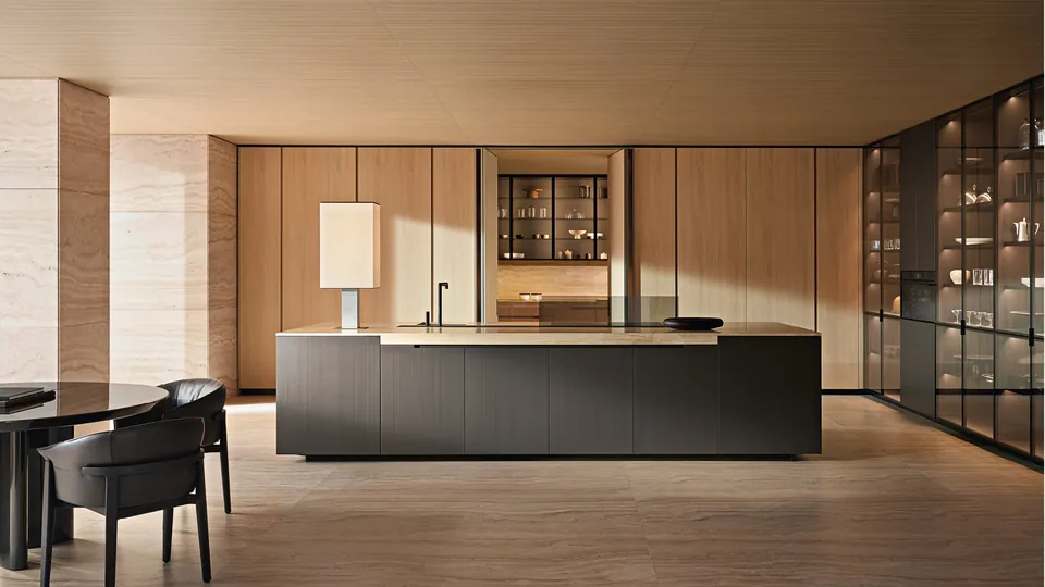 Poliform Phoenix a kitchen system, photograph 2