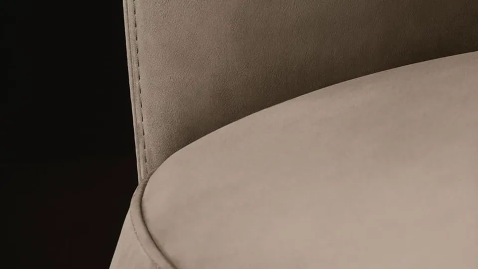 Poliform Santa Monica armchair in a room, Poliform lounge seating