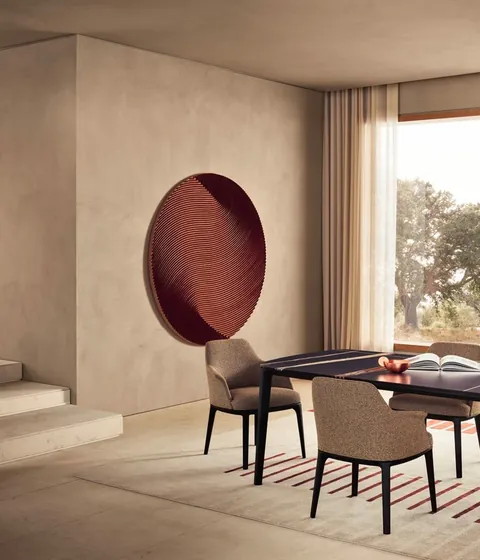 Poliform Sophie dining chairs and stools, photograph 3