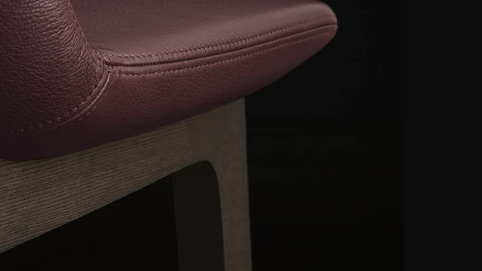 Poliform Ventura upholstered chairs and stools, photograph 4